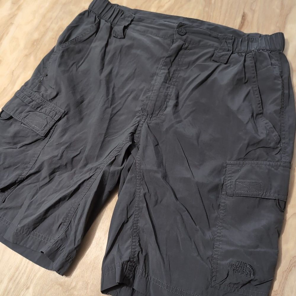 The North Face Shorts Mens‎ M Horizon Peak Cargo Elastic Waist Ripstop Nylon 31w